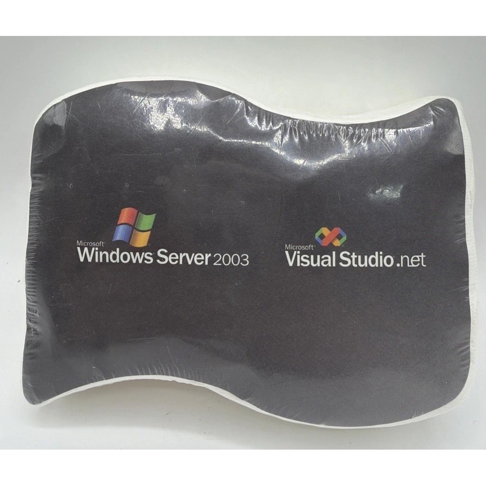 Vintage 2003 Microsoft Windows Server / Visual Studios.net Compressed T-Shirt.